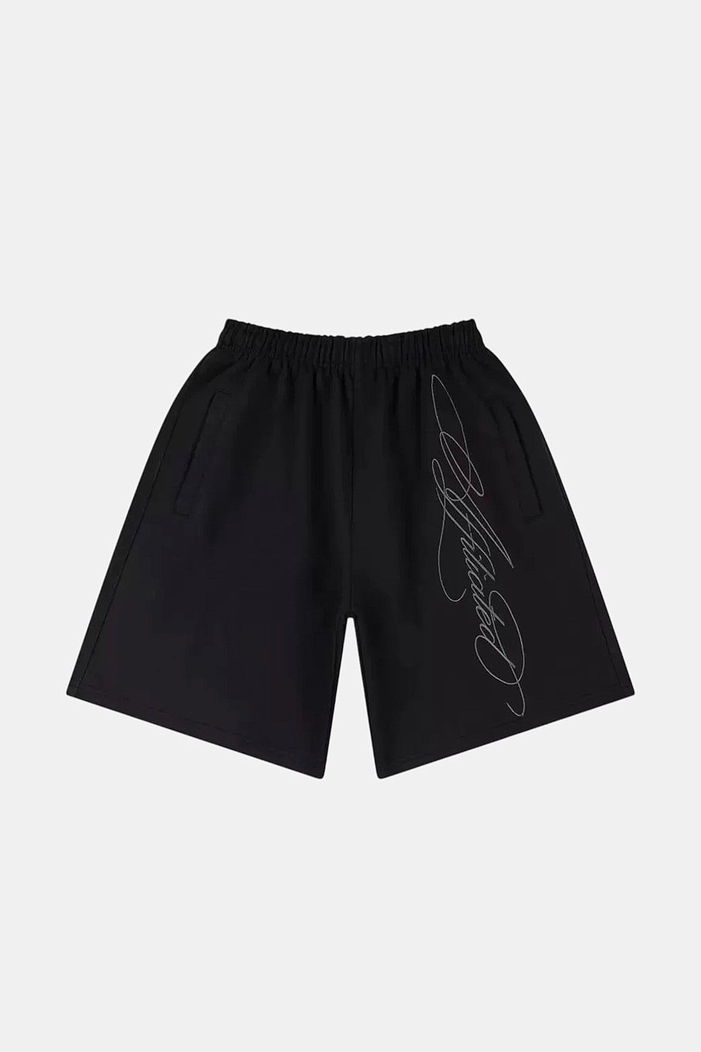 Shorts caligrafía