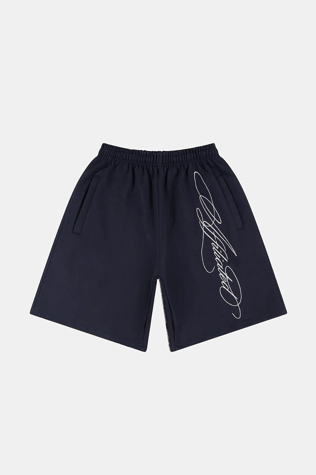 Shorts caligrafía
