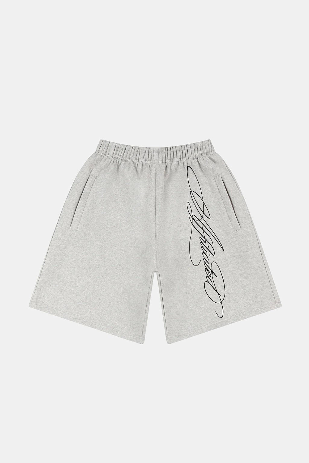 Shorts caligrafía