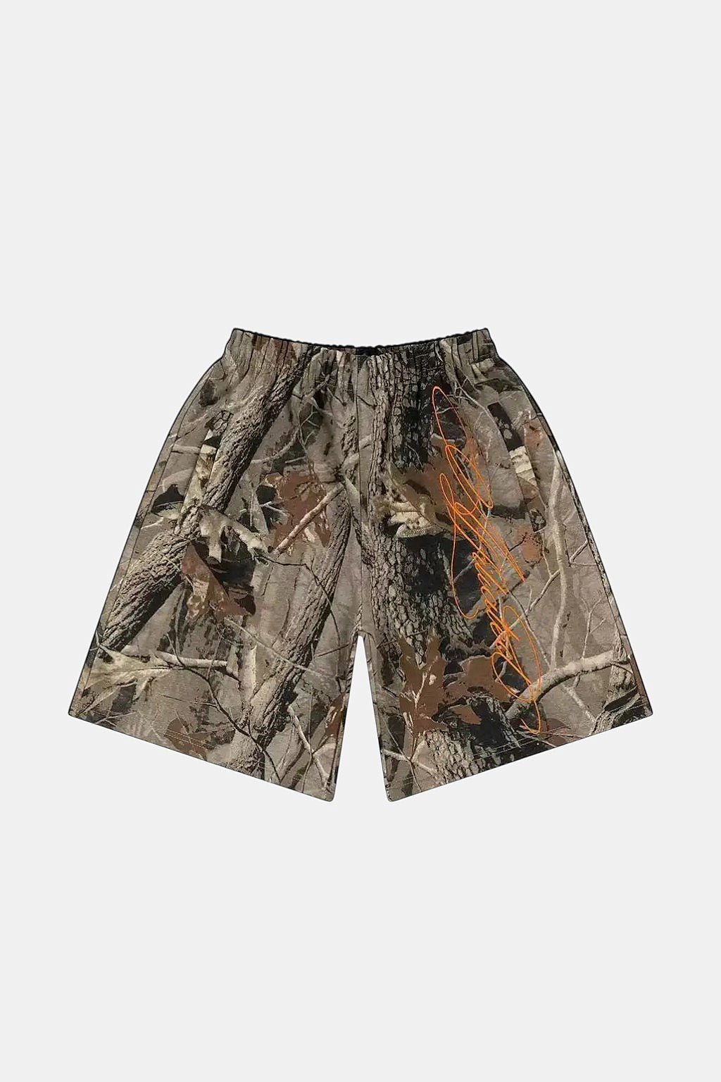 Shorts caligrafía